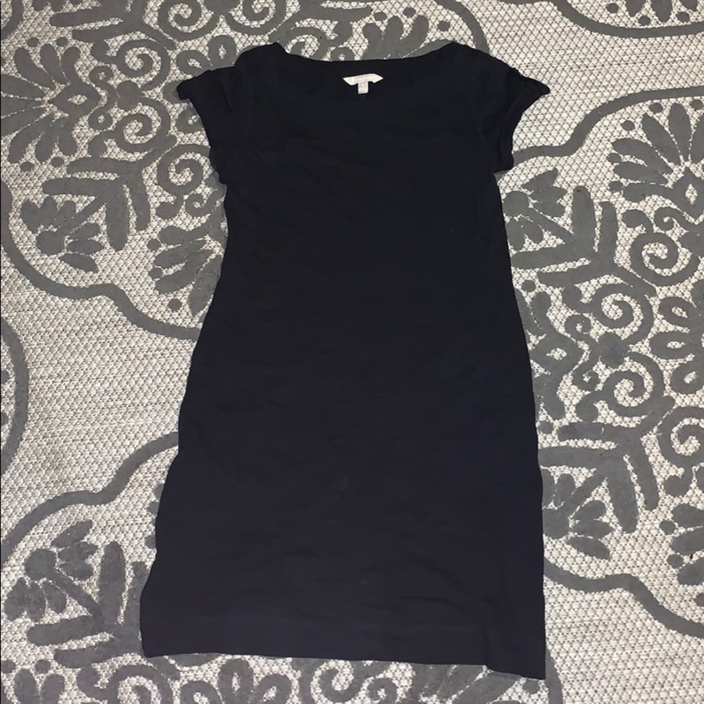 Black plain and simple dress